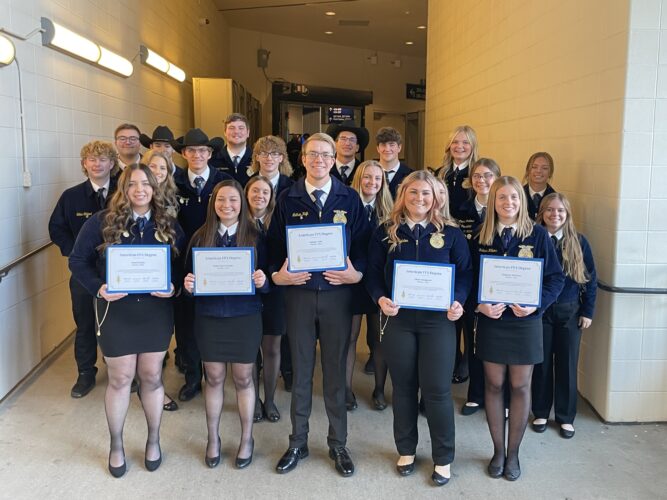 An update from Warren FFA